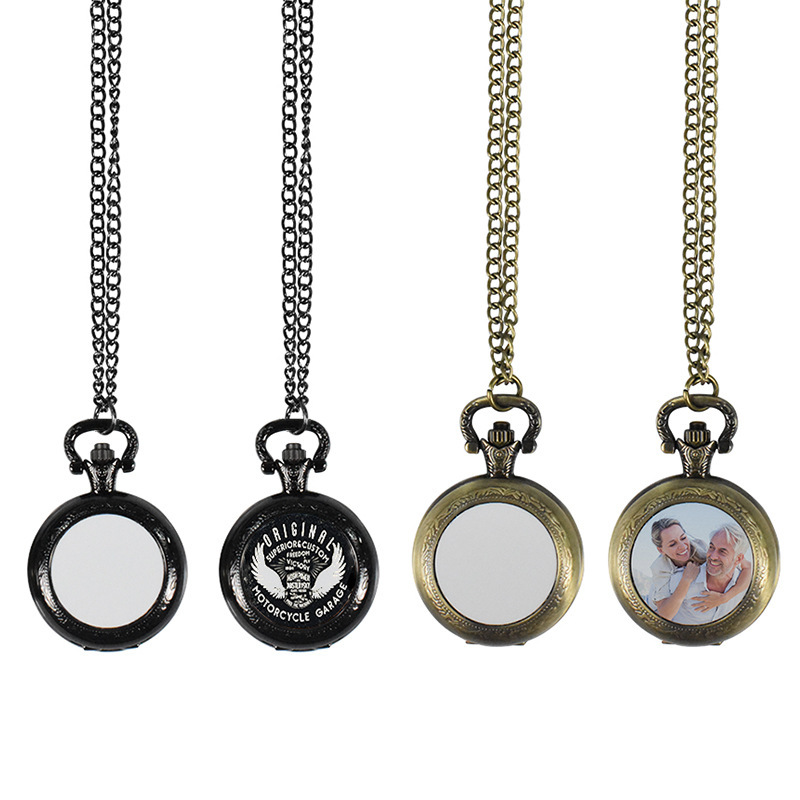 Vintage Fashion Designers - Custom Vintage Metal Pocket Watch Pendant