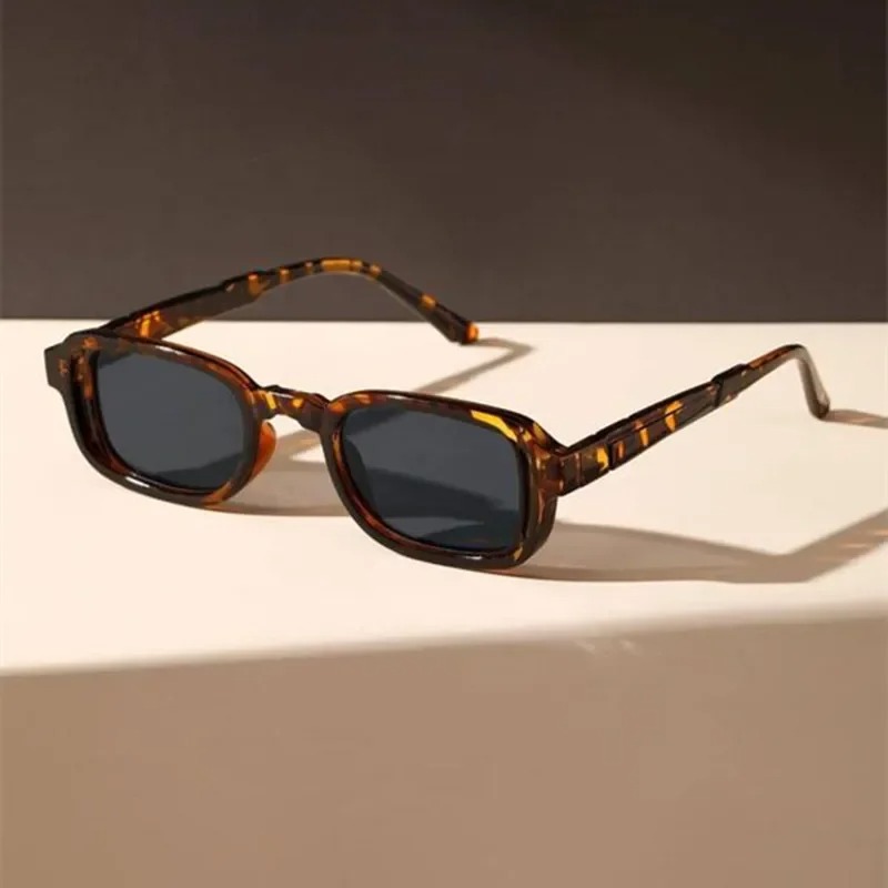 Vintage Fashion And Design - Luxurious Rectangle Sunglasses Women Oval Vintage