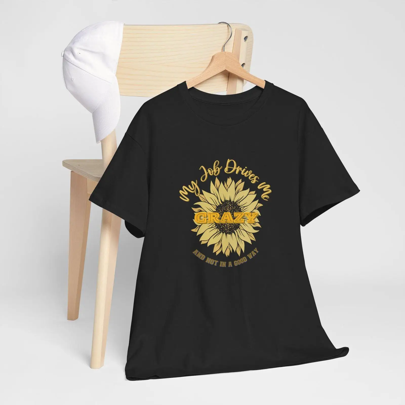 Job t shirt Crazy work inspire - Vintage Fashion Jobs recension och pris
