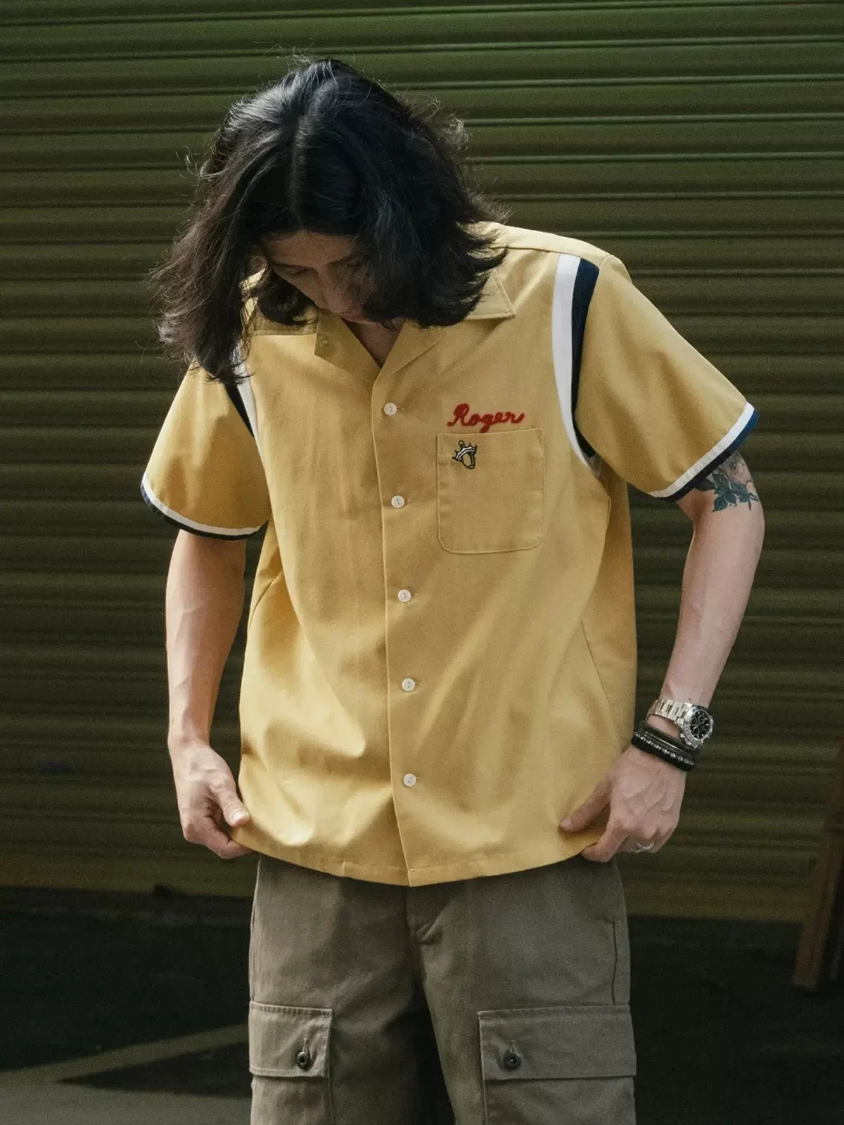 Non Stock Retro Bowling Shirt  - Bowling Shirt Camp recension och pris