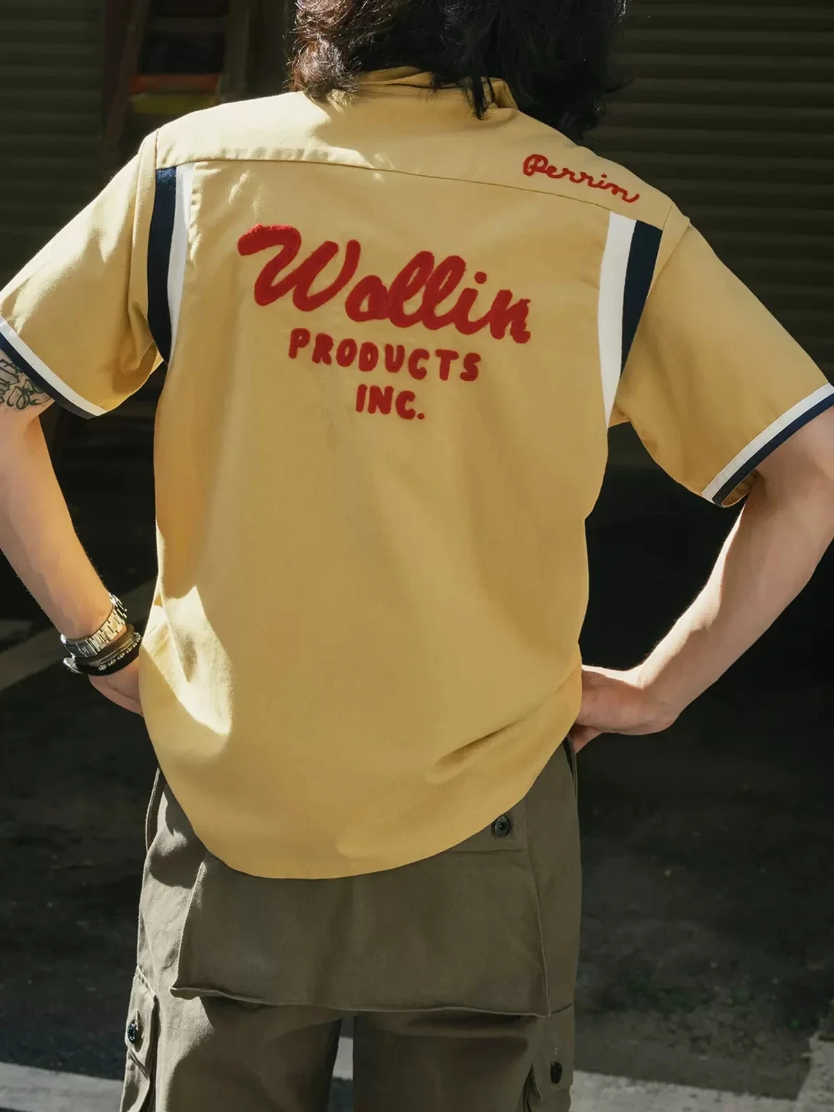 Non Stock Retro Bowling Shirt  - Bowling Shirt Camp recension och pris