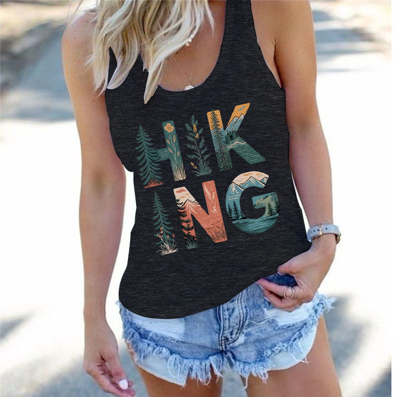 Vintage Hiking Racerback Tank  - Vintage Fashion Gen Z recension och pris