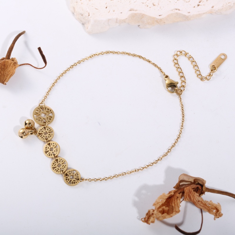 1 Piece Stainless Steel Anklet - Vintage Fashion Market recension och pris