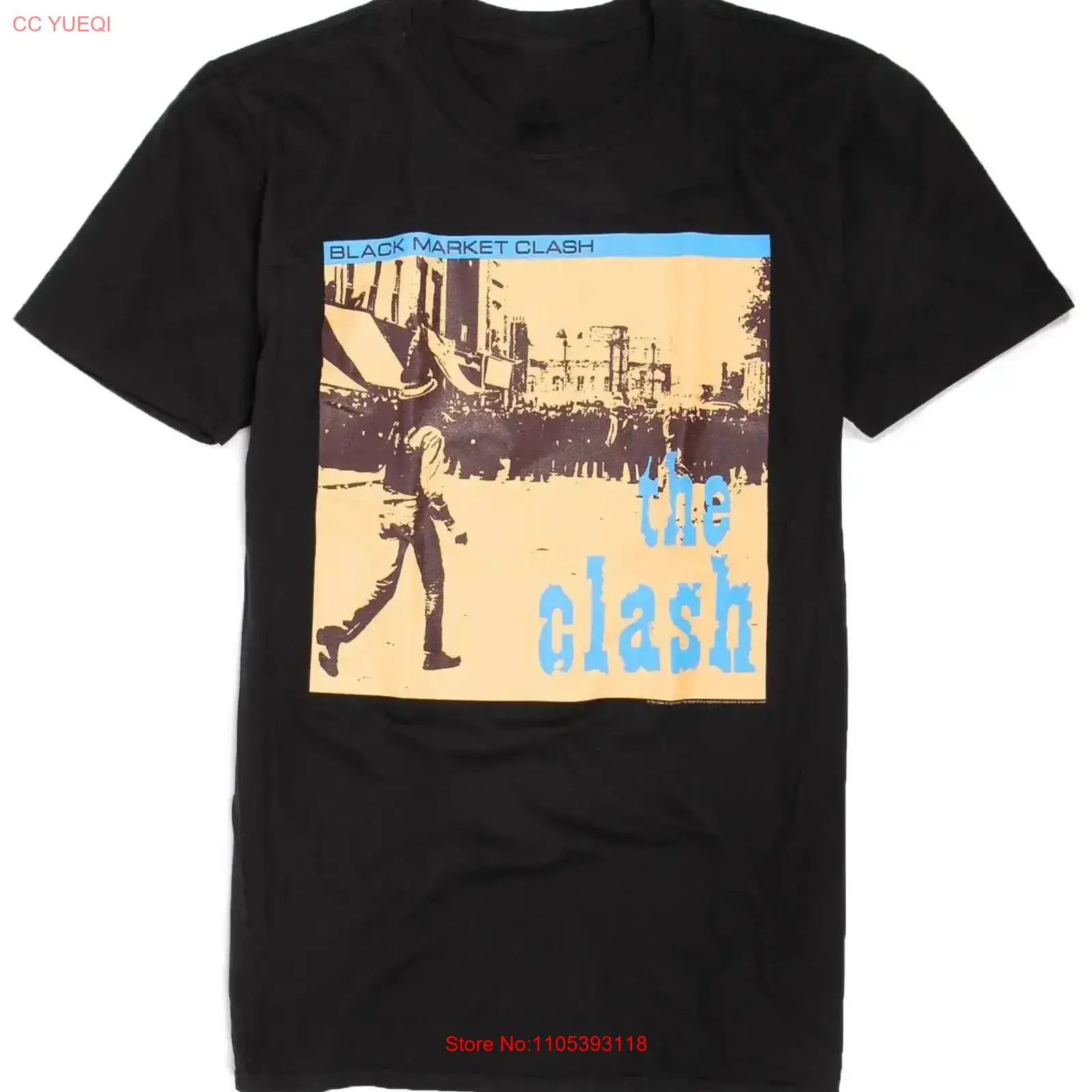 Rare The Clash T Shirt Black M - Vintage Fashion Market recension och pris
