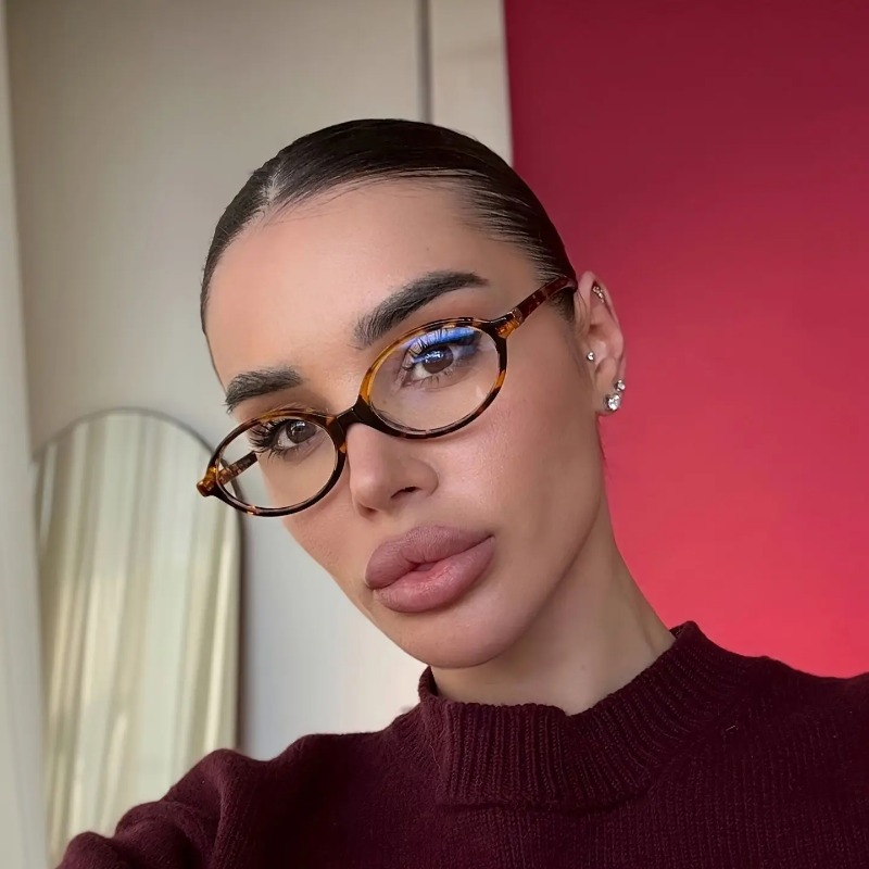 Vintage Oval Sunglasses Women  - Vintage Fashion Girl recension och pris