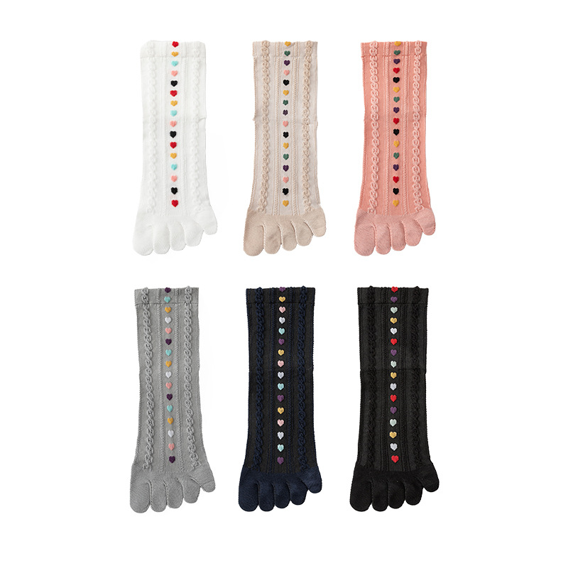 5 Pairs Finger Socks Women Gir - Vintage Fashion Girl recension och pris
