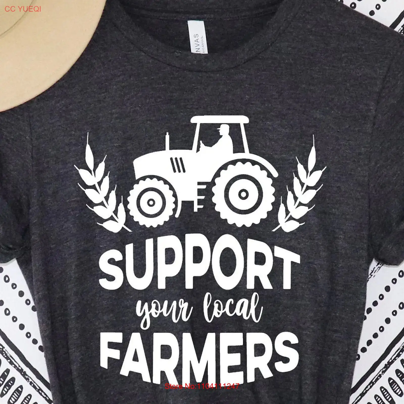 Support Your Local Farmers shi - Vintage Fashion Market recension och pris