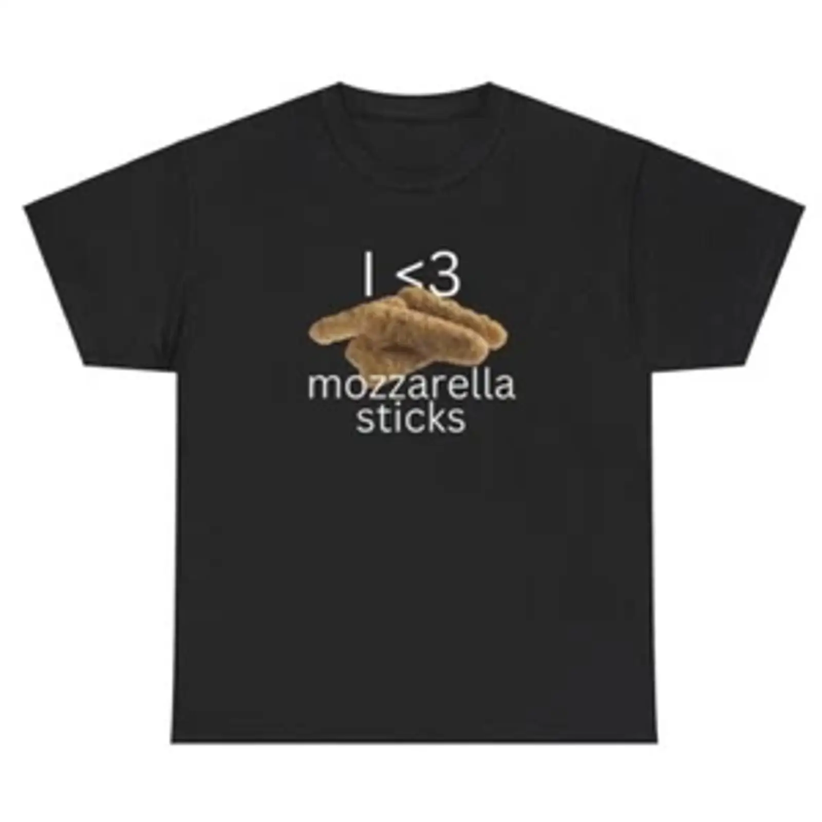 I Love Mozzarella Sticks T Shi - Vintage Fashion Gen Z recension och pris