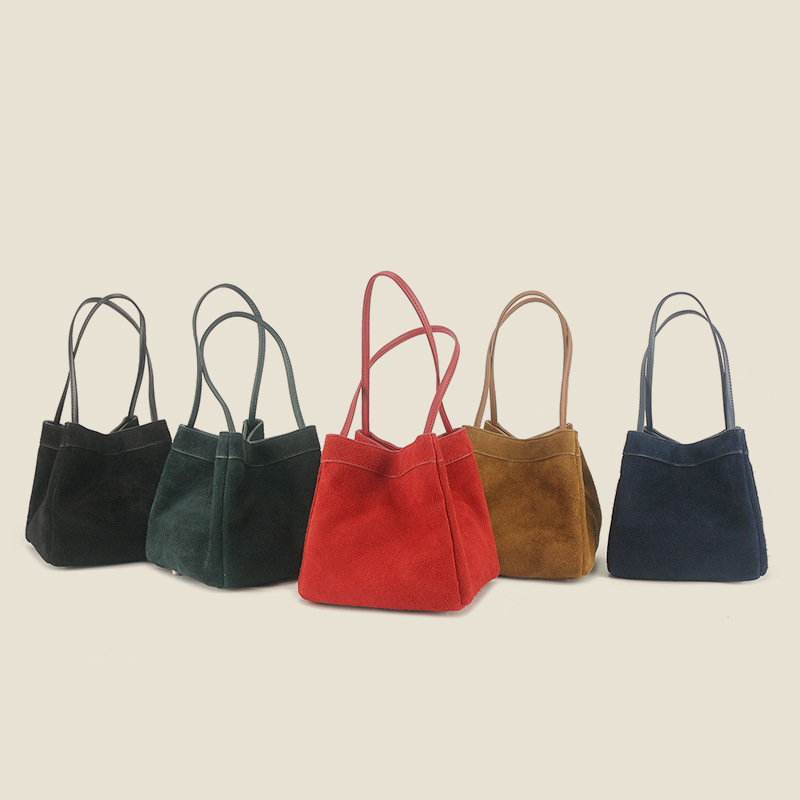 Fall Winter New Suede Leather  - Vintage Fashion Market recension och pris