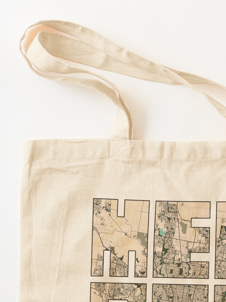 Melbourne City Map of Australi - Vintage Fashion Melbourne recension och pris