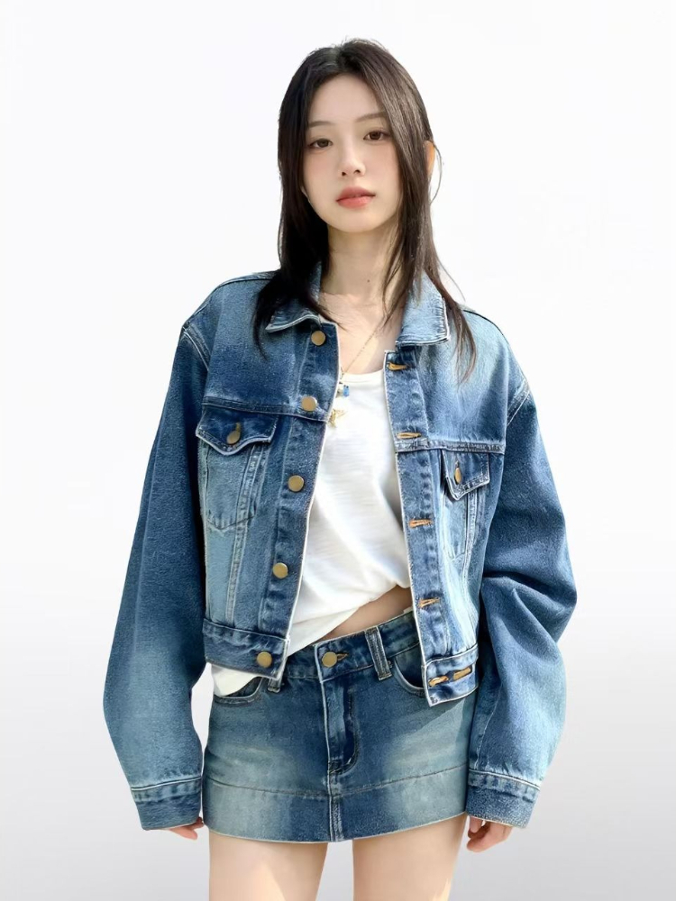 Women American Vintage 2 Piece - Retro Vintage Korean Fashion recension och pris