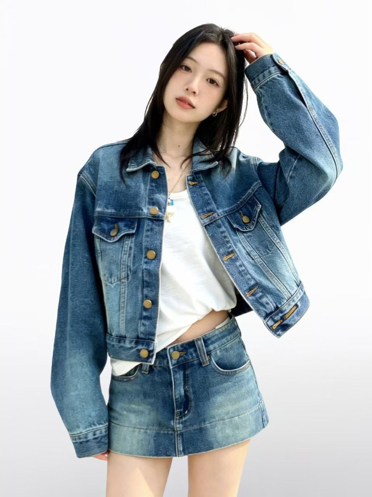 Women American Vintage 2 Piece - Retro Vintage Korean Fashion recension och pris