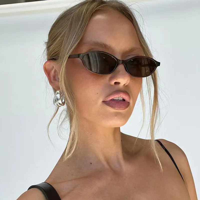 Retro Oval Frame Sunglasses Fa - Vintage Fashion Glasses recension och pris