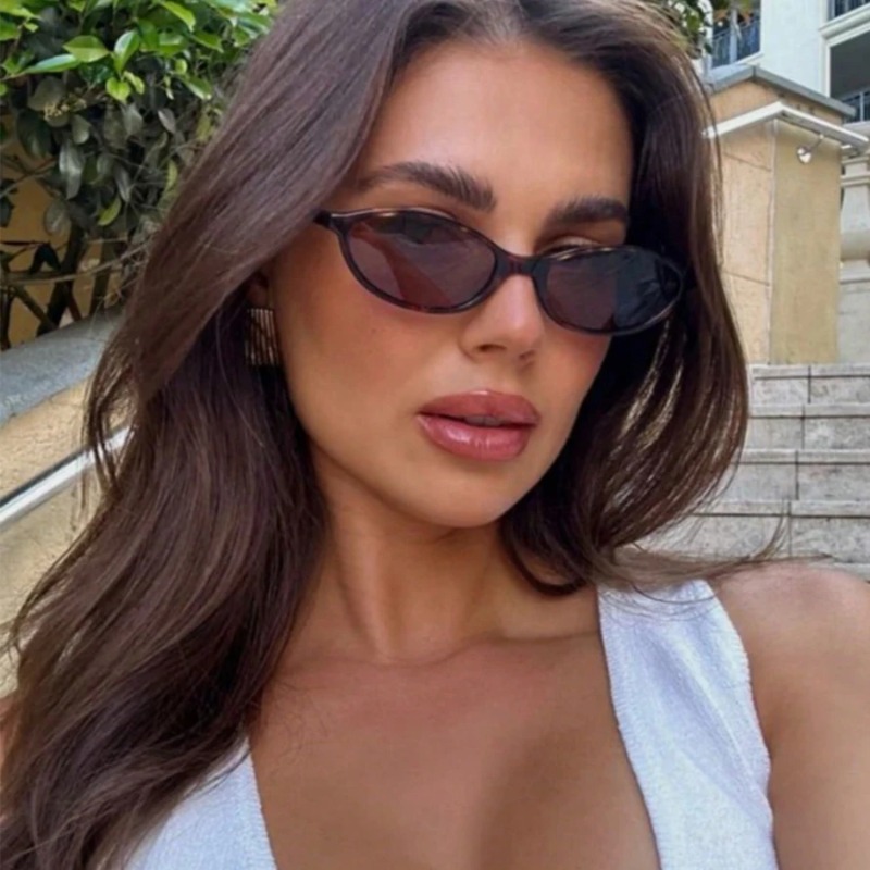 Retro Oval Frame Sunglasses Fa - Vintage Fashion Glasses recension och pris