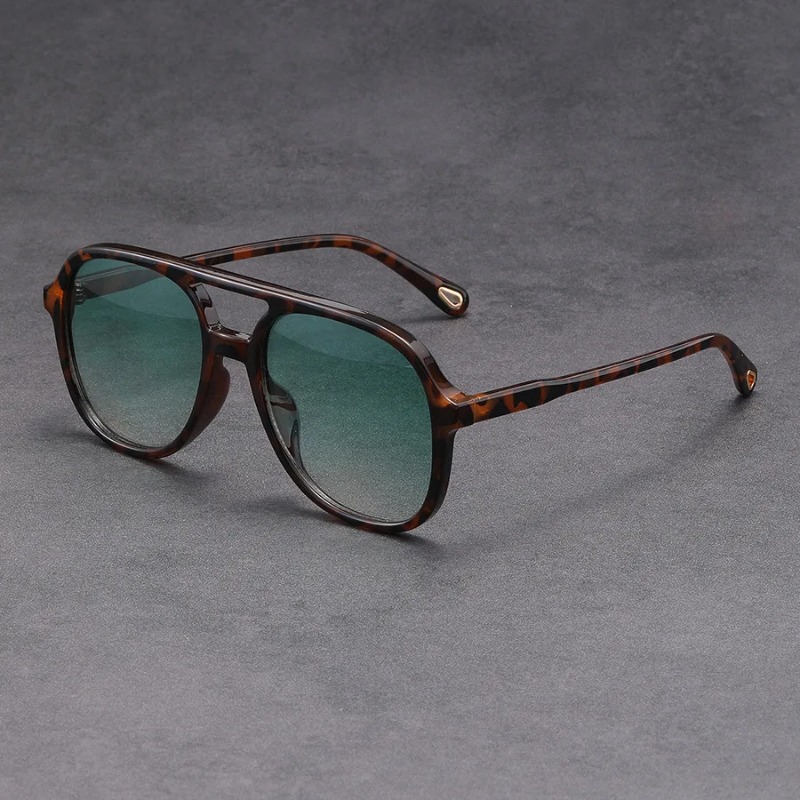 Fashion Double Beam Square Sun - Vintage Fashion And Design recension och pris