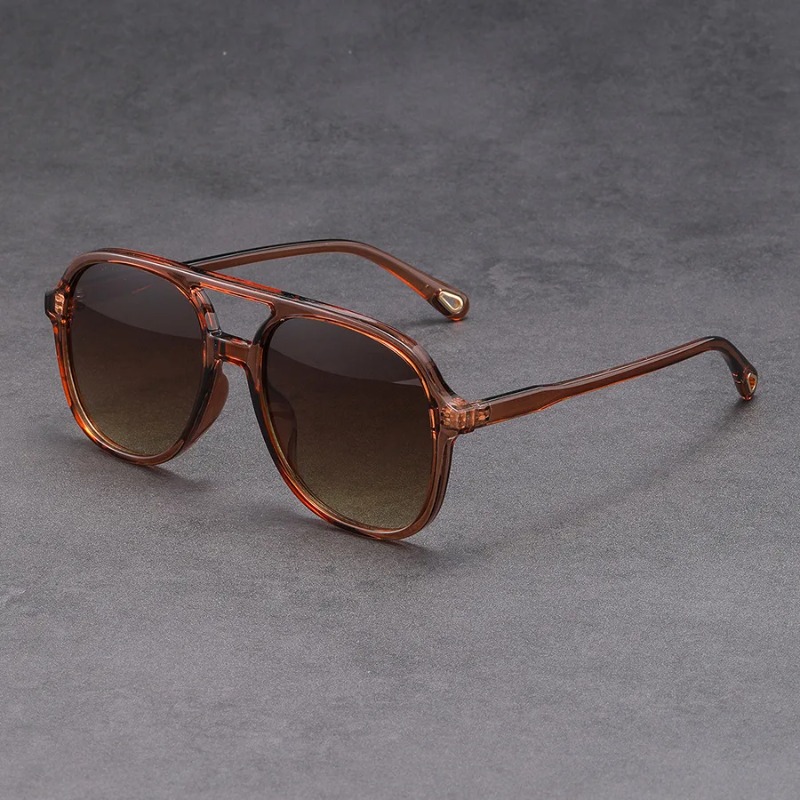 Fashion Double Beam Square Sun - Vintage Fashion And Design recension och pris