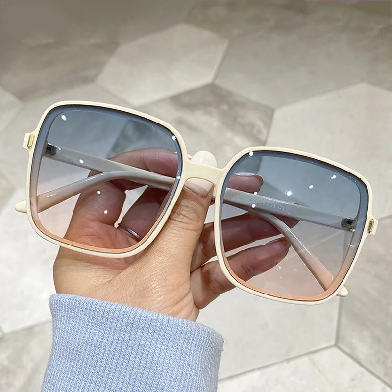 Vintage Oversized Square Sungl - Vintage Fashion And Design recension och pris