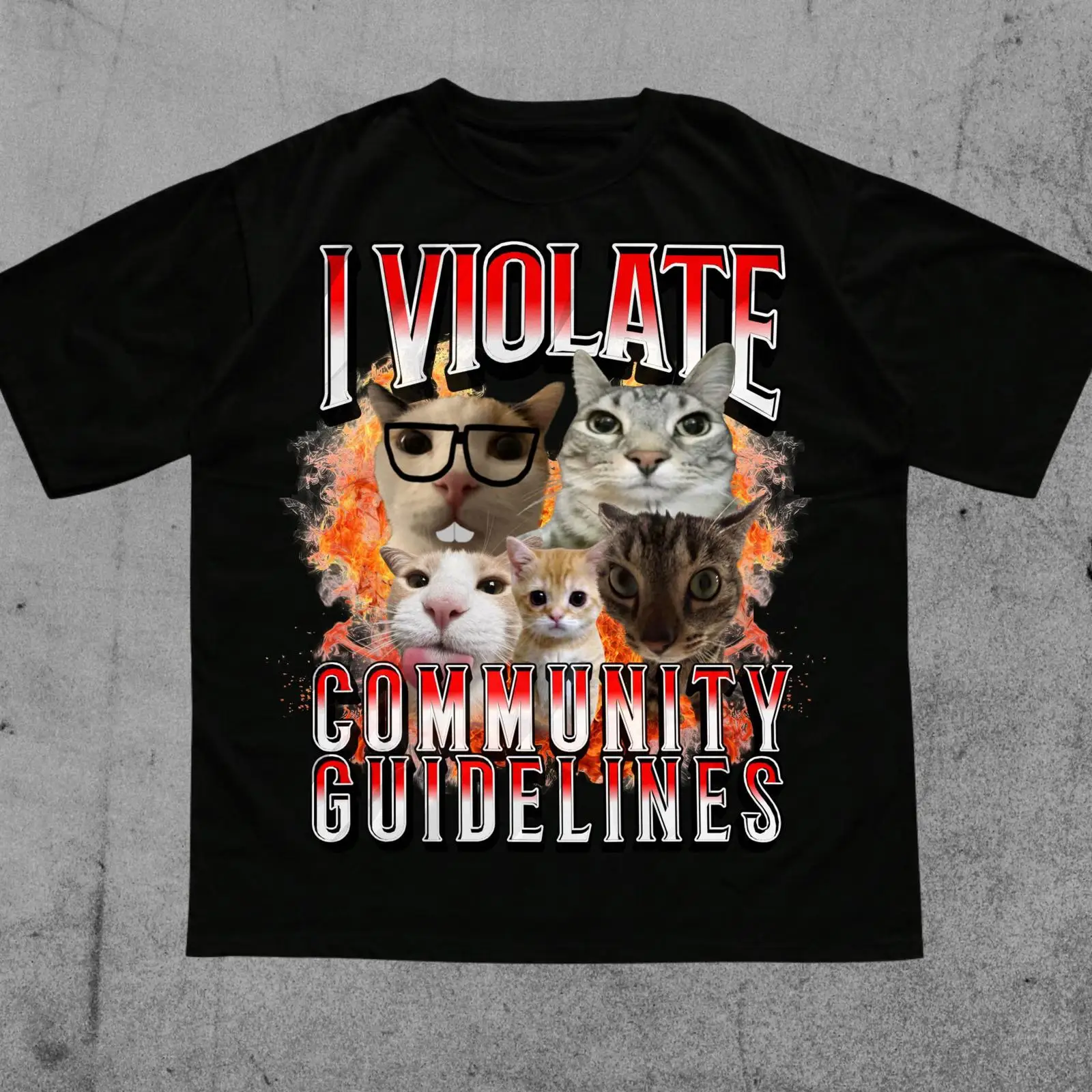 I Violate Community Guidelines - Vintage Fashion Gen Z recension och pris