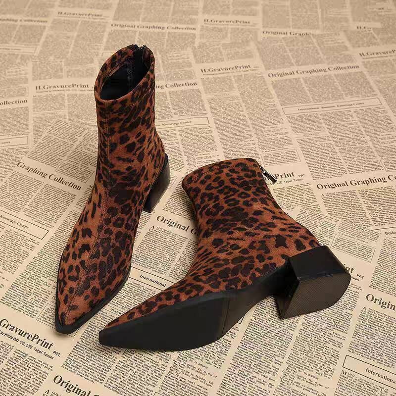 New Low Heel Women Mordern Ank - Vintage Fashion Girl recension och pris