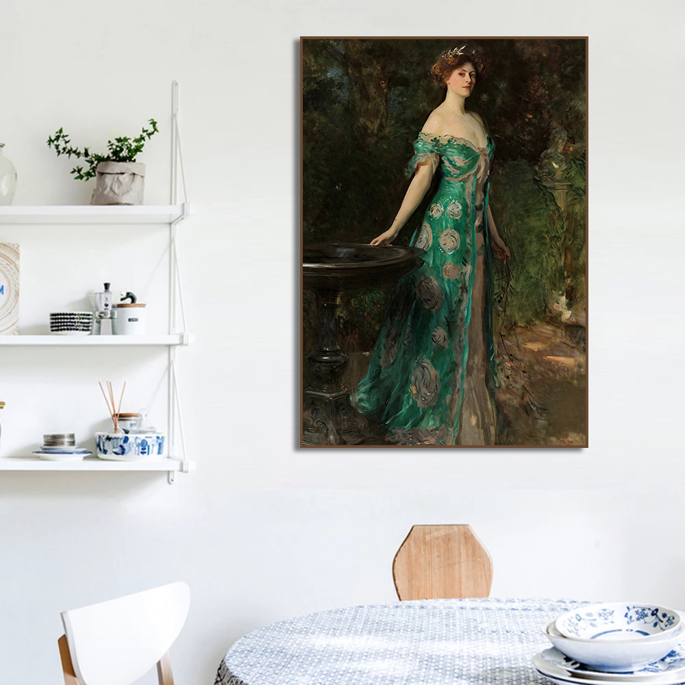 Renaissance Women Portrait Pos - Vintage Fashion Wall Art recension och pris