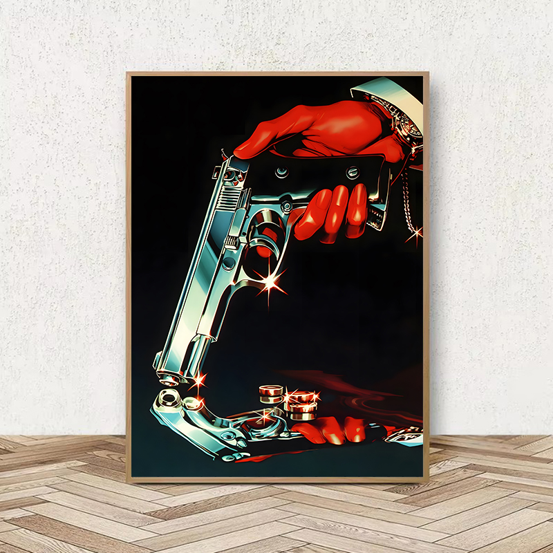 1pc Frameless Vintage Abstract - Vintage Fashion Wall Art recension och pris