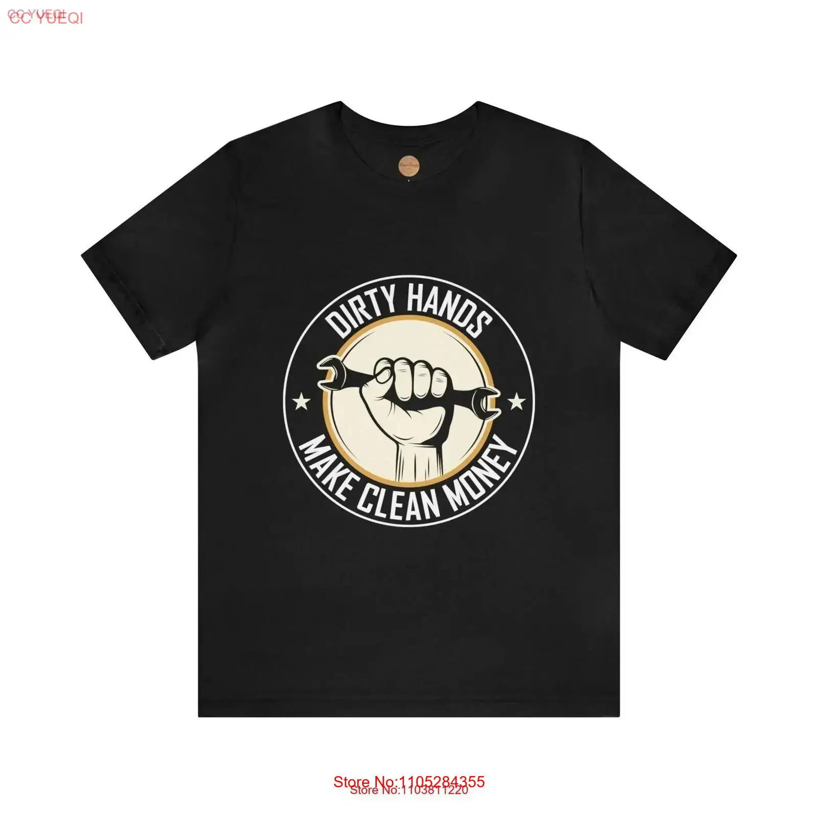 Mechanic T Shirt Dirty Hands M - Vintage Fashion Jobs recension och pris