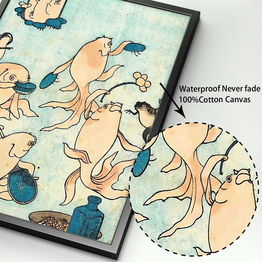 Hokusai Ohara Koson Japanese A - Vintage Fashion Wall Art recension och pris