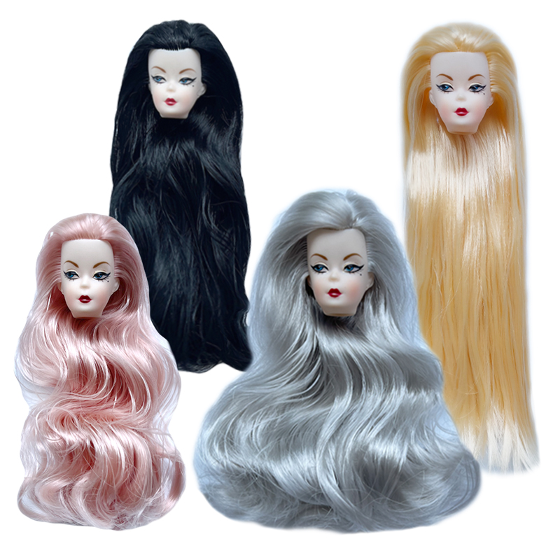 Blue Eye Wavy Curls Hair Doll  - Vintage Fashion Girl recension och pris