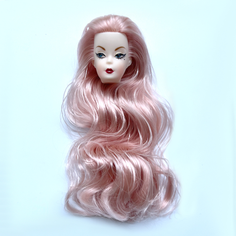 Blue Eye Wavy Curls Hair Doll  - Vintage Fashion Girl recension och pris