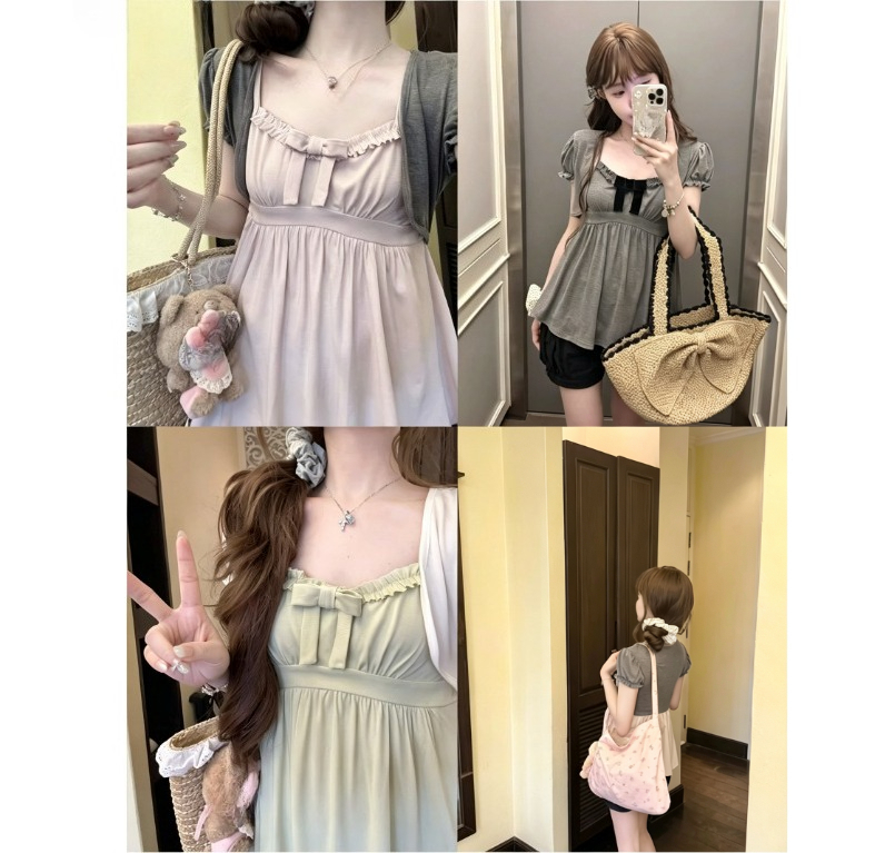 Korean Y2k Kawaii Two Piece To - Retro Vintage Korean Fashion recension och pris