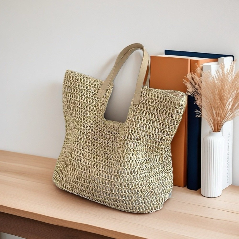 Travel Vintage Style Straw Sho - Vintage Fashion Market recension och pris