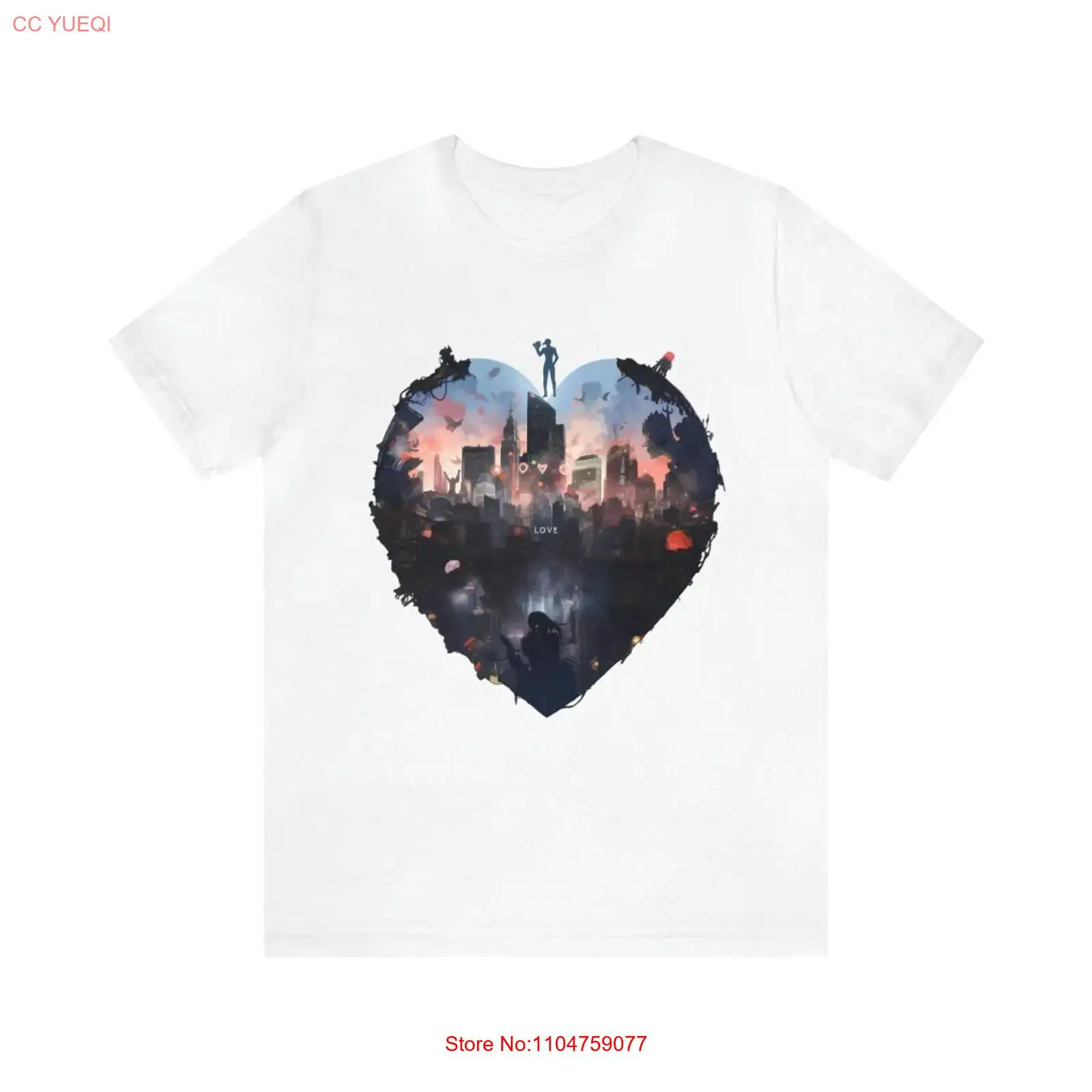I Heart New York City White T  - Vintage Fashion New York recension och pris