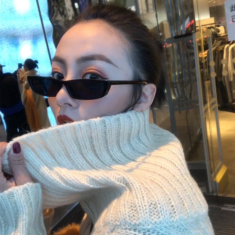 Small Rectangle Sunglasses Fas - Vintage Fashion Girl recension och pris