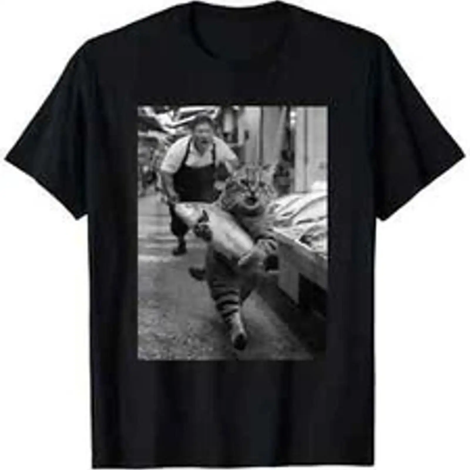 Funny Cat Steals Fish Market B - Vintage Fashion Market recension och pris