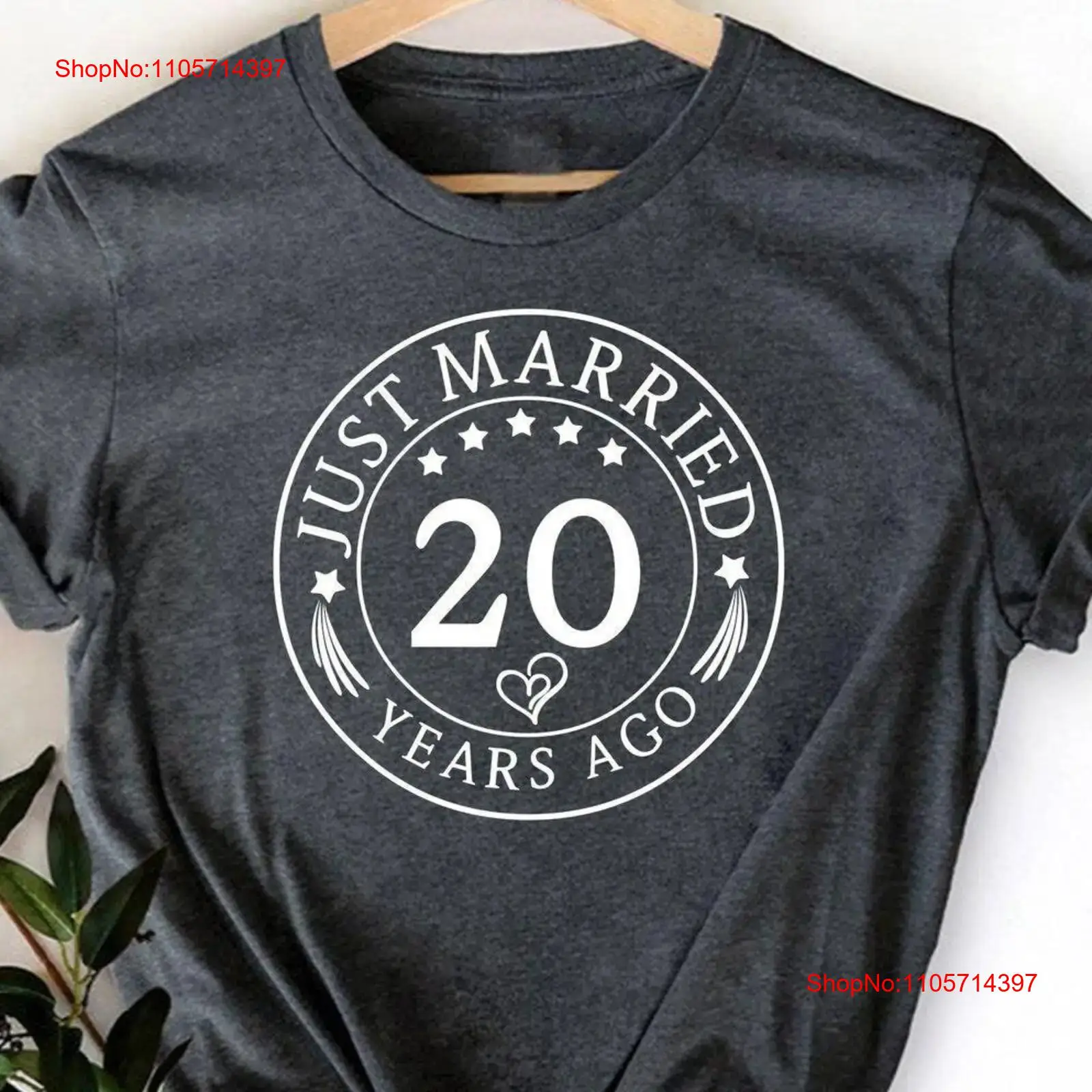 Just Married T Shirt Wife And  - Vintage Fashion Hub recension och pris