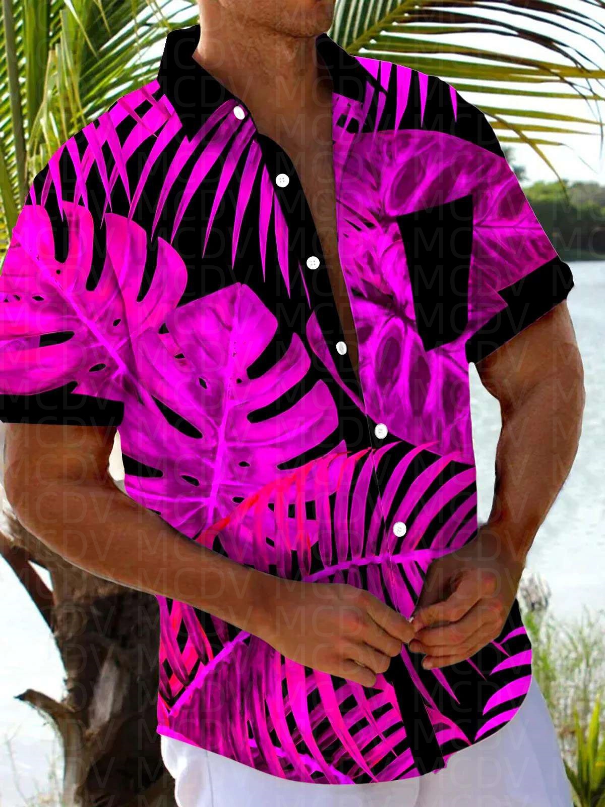 Bowling Pattern Men's Hawaiian - Bowling Shirt Camp recension och pris